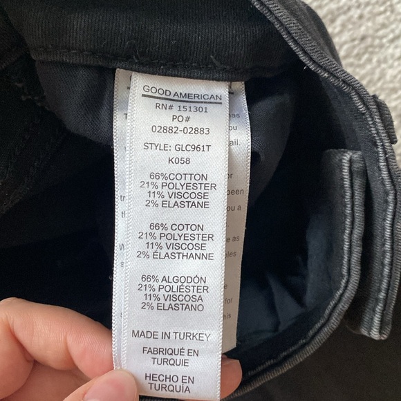 Good American good legs cropped jeans - Picture 4 of 4